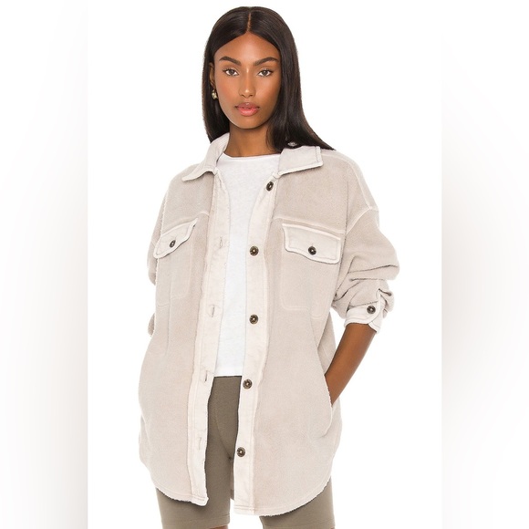 Free People Tops - FP Ruby Jacket in Stone